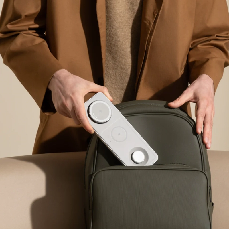 قیمت و خرید شارژر وایرلس مگ سیف 3 کاره انکر مدل B25M